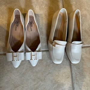 Two pairs of work shoes size 8